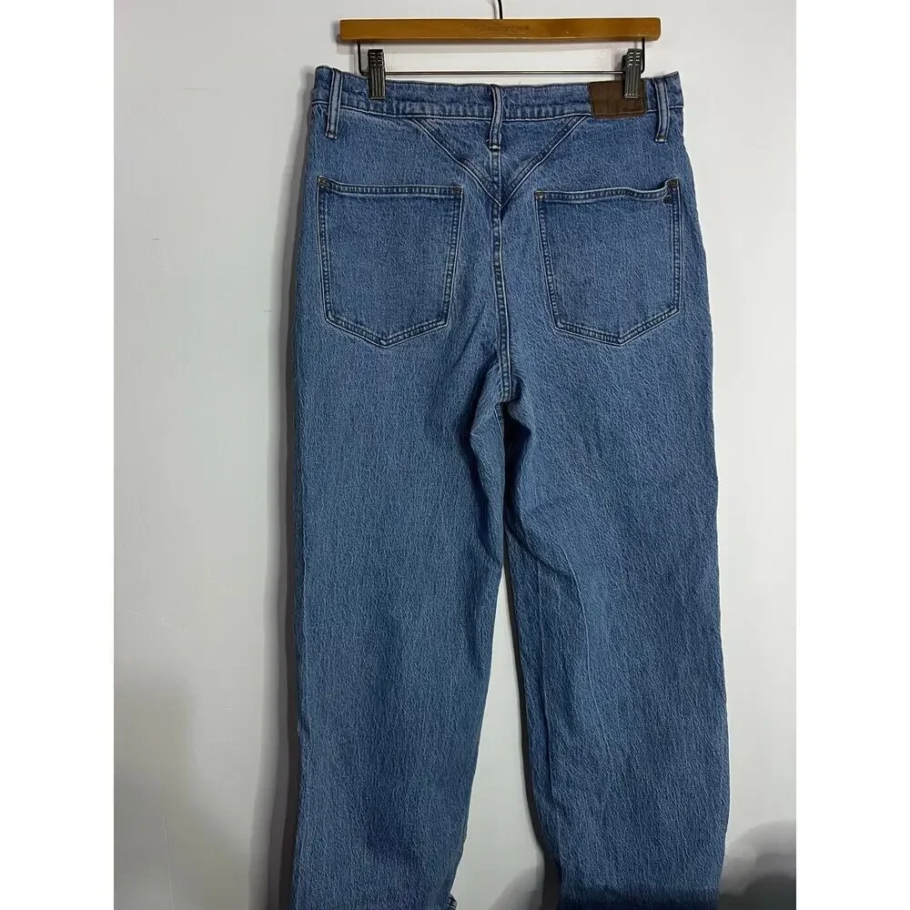 The Perfect Vintage Wide-Leg Jean in Harding Wash: Button-Fly Edition MSRP $148 - Picture 6 of 8